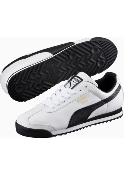 Roma Basic White-Black Unisex Beyaz Sneaker 35357204