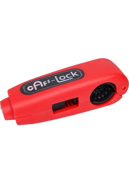 Kırmızı Stil Hırsızlığa Karşı Gidon Kilidi Motosiklet Ön Fren Kolu Evrensel Scooter Kolu Kilitleme (Yurt Dışından)