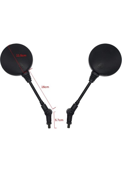 Uzun Ayna Stili Nordson Motosiklet Mimm Gidon Sonu Aynaları Yamaha Suzuki Ducati Kawasaki Bmw Buell Ktm Çift Spor Kir Bisikletleri Atv (Yurt Dışından)