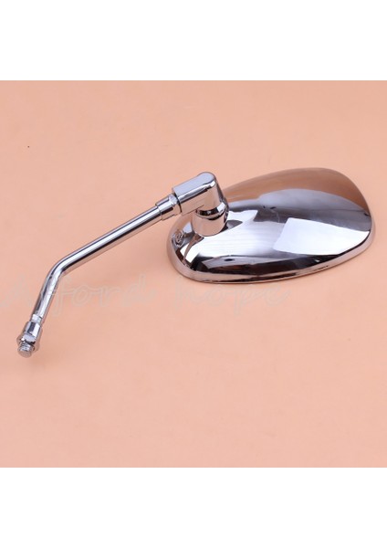 Motosiklet Krom Oval Yan Yan Dikiz Aynaları Cruıser Chopper 10MM Honda Kawasakı Ducatı Harley Suzukı Özel (Yurt Dışından) fiyatları