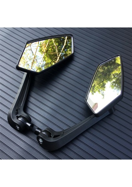 1 Çift Tarzı Evrensel Motosiklet Aynaları Motosiklet Dikiz Siyah Yan Aynalar Honda Suzuki Yamaha Kawasaki Scooter Ducati Için (Yurt Dışından) modelleri