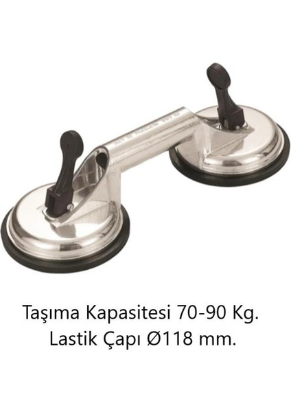 Ikili Cam Vantuzu AS.VANTUZ02