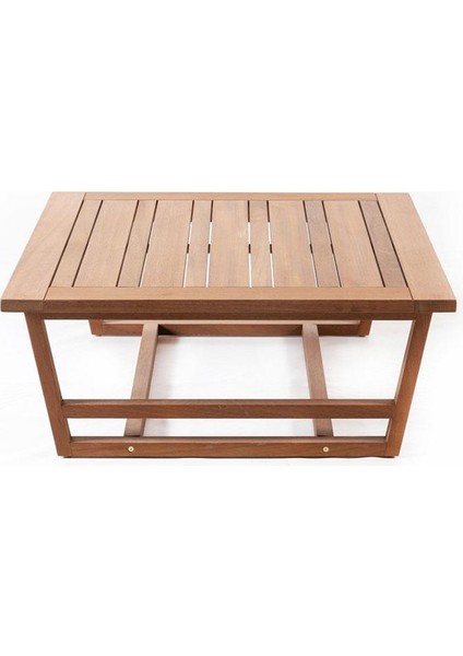 Nova K Os Iroko Bahçe Balkon Masası