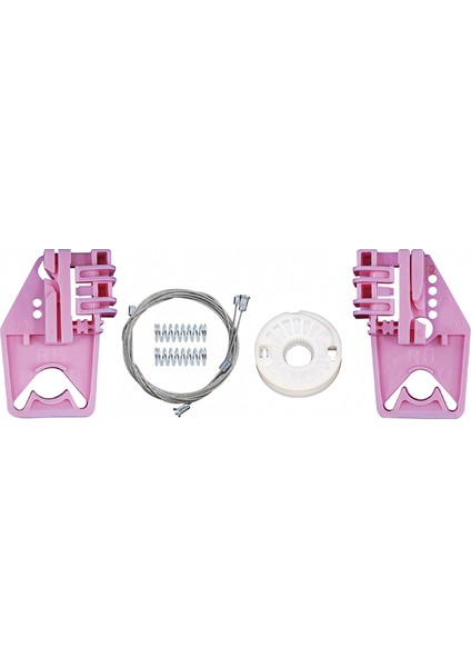 Skoda Octavia A5 1z Uyumlu 2004-2013 Arası On Sağ Cam Kriko Teli ve Tamir Seti