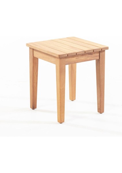 Mini Ys Iroko Bahçe Balkon Sehpası