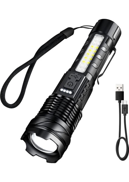 48000 Lümen Çok Amaçlı El Feneri