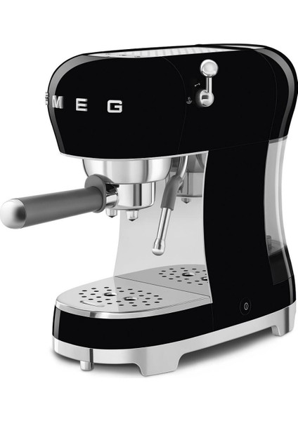 Smeg ECF02BLEU Siyah Espresso Kahve Makinesi