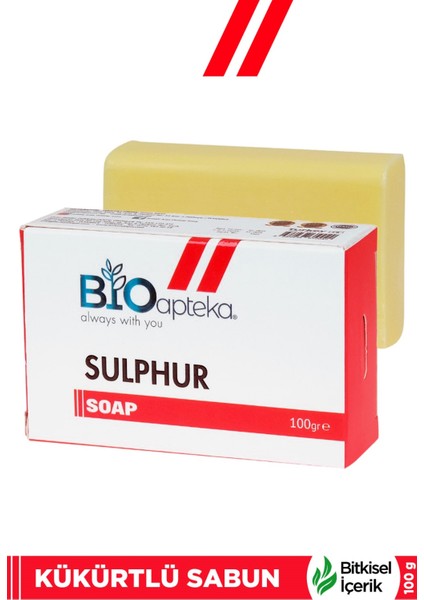 Kükürtlü Sabun 100 gr