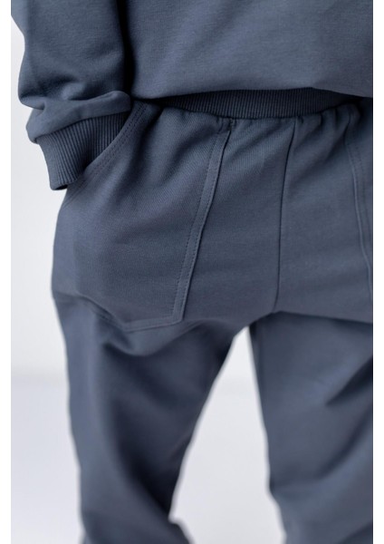 Unisex Çocuk Lastikli Düz Jogger Eşofman Altı fiyatları