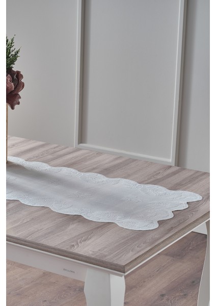 Doqu Home Esse Runner 45X150CM - Beyaz