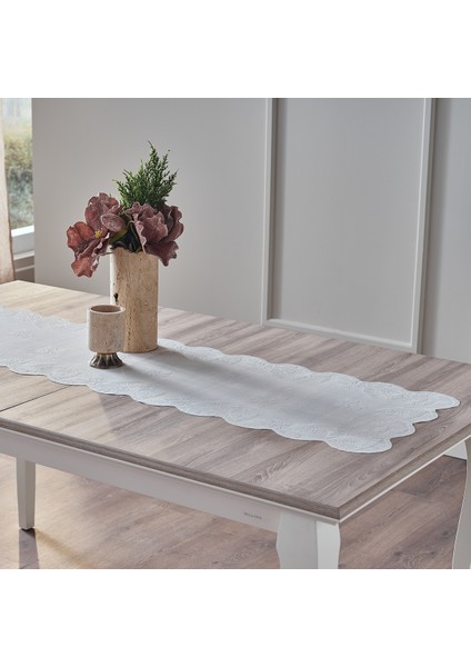 Doqu Home Esse Runner 45X150CM - Beyaz