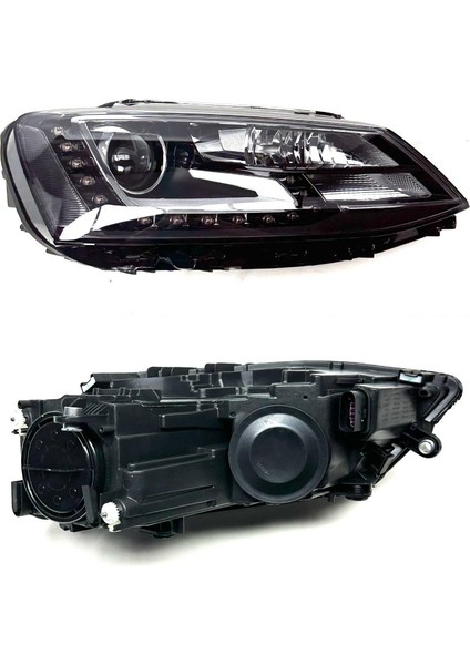 Vw Jetta 6 Far Lambası Sağ 11-17 (Xenon-Beyin)