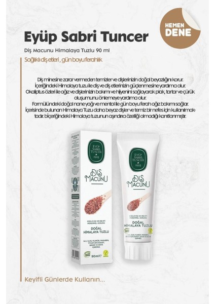 Diş Macunu Himalaya Tuzlu 90 ml
