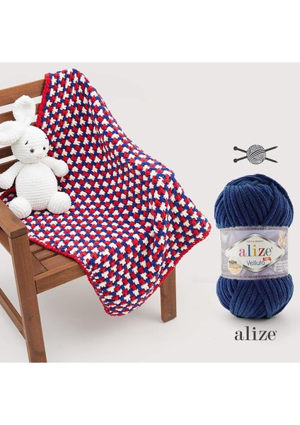 Velluto 5'li 646 Mikanos Mavi El Örgü Ipliği fiyatları