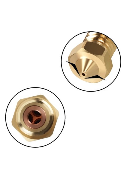 egc Teknoloji 1.5mm Volcano Cht Pirinç Nozzle - High Flow