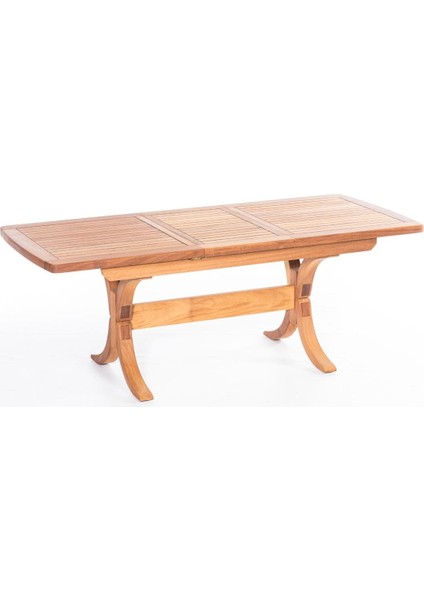 Lotus 160(+50)X90 cm Iroko Dikdörtgen Masa