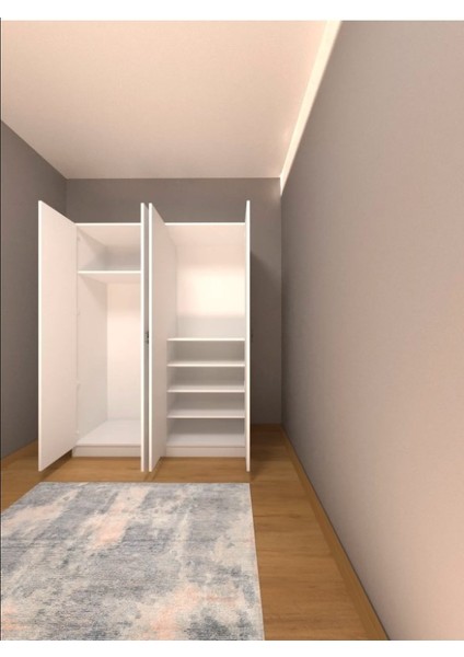 Beyaz 4 Kapaklı Portmanto fiyatları