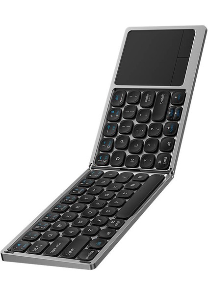 Bluetooth Klavye Keyboard Wiwu Fmk-04 Katlanabilir Kablosuz Multifonksiyonel Touchpadli Klavye