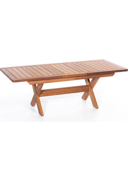 Focus 180X50 Iroko Ahşap Mutfak Salon Ağaç Masa fiyatları