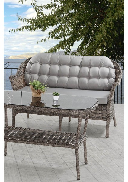 Orkide Rattan Bahçe Mobilya Takımı | 2+1+1+Masa | Rehome fiyatları