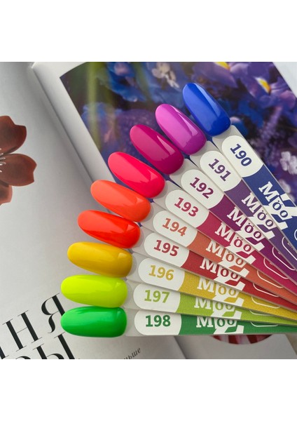 Kalıcı Oje Exotic Neon Serisi 9 ml 198