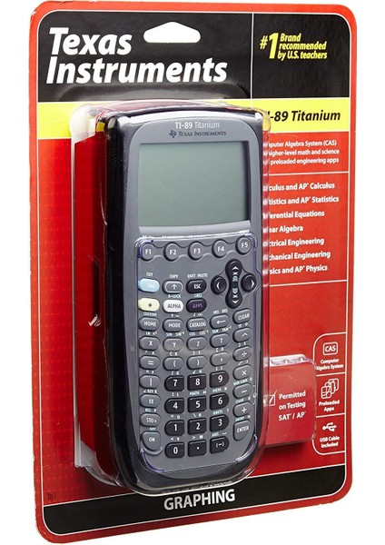 Texas Instruments TI-89 Titanium Grafik Hesap Makinesi Siyah