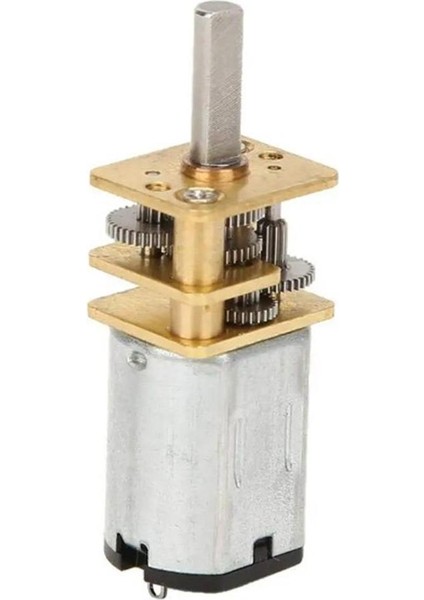 12V 200 Rpm Redüktörlü Mikro Dc Motor N20 modelleri