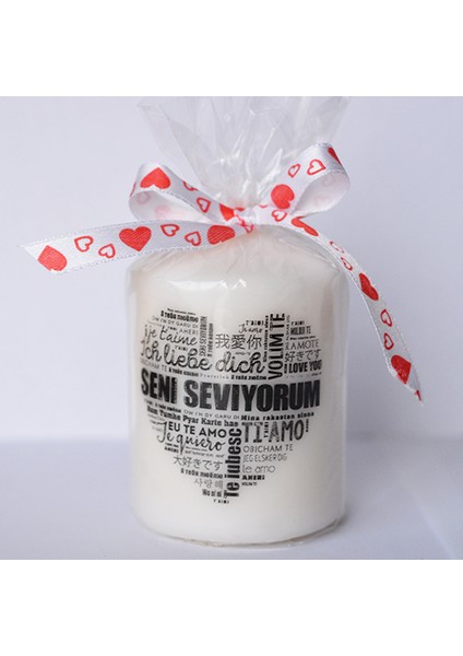 Romantik Hediye Seti - Gümüş Aşk Kolyeli Sevgililer Günü Hediyesi