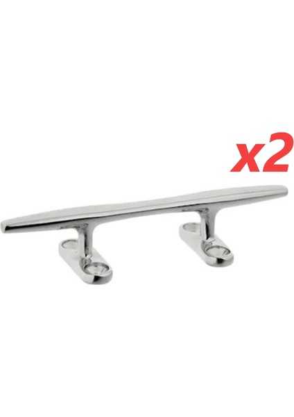 Koç Boynuzu, Aısı 316 Paslanmaz Çelik. Boy:12,5Cm 2 Adet