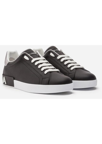 Dolce & Gabbana Calfskin Nappa Portofino Sneakers