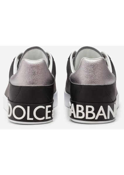 Dolce & Gabbana Calfskin Nappa Portofino Sneakers