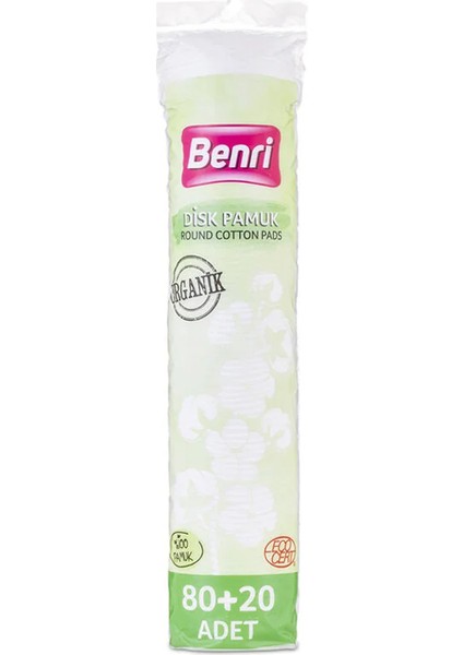 Micellar Makyaj Temizleme Suyu Hassas Ciltler İçin 400 ml + Benri Organik Makyaj Temizleme Pamuğu 80+20 Adet Hediyeli