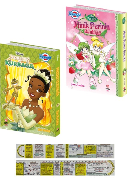 Disney: Manga Prenses ve Kurbağa - Minik Perinin Günlüğü Seti - Matematik Öğreten Ayraç