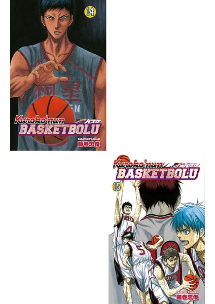 Kuroko'nun Basketbolu 14 - 15. Ciltler Manga Seti - Tadatoşi Fujimaki - Matematik Öğreten Ayraç