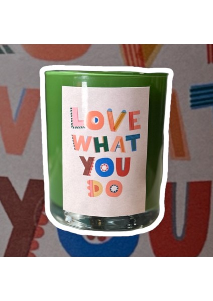 Yeşil Love Kokulu Bardak Mum fiyatları