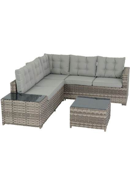 Zen Bahçe Köşe Mobilya Takımı | Rattan Bahçe Mobilyası | 708