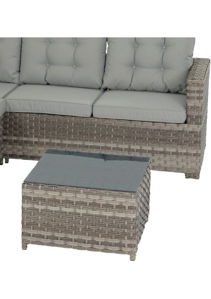 Zen Bahçe Köşe Mobilya Takımı | Rattan Bahçe Mobilyası | 708 modelleri