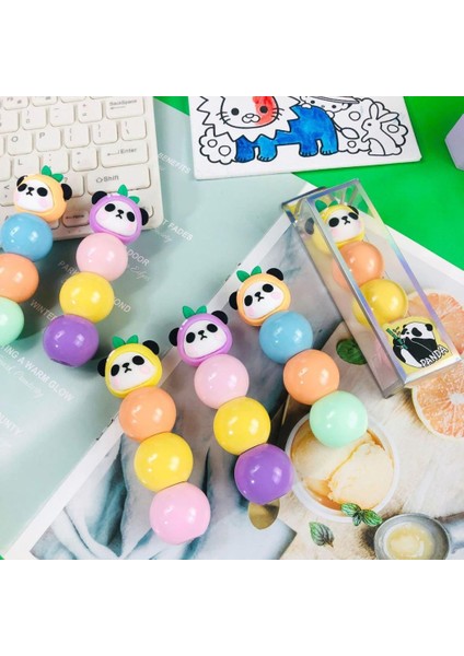 Panda Üç Renk Fosforlu Kalem 1 Adet