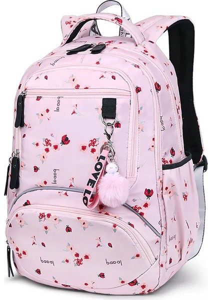 Cicibears Okul Kız Sırt Çantası - Pembe (Yurt Dışından)