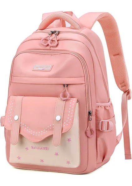 Cicibears Kadın Günlük Sırt Çantası - Pembe (Yurt Dışından)