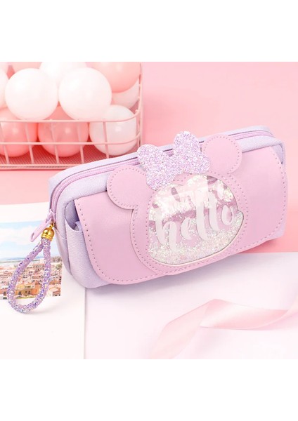 Cicibears Büyük Kapasiteli Kalem Kutusu - Mor (Yurt Dışından)