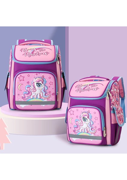 Cicibears Çocuk Ilkokul Ortopedik Sırt Çantası - Pembe (Yurt Dışından)