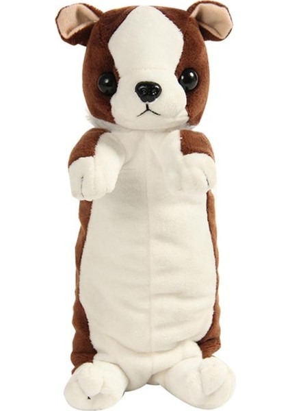 Cicibears Karikatür Peluş Kalem Kutusu - Beyaz (Yurt Dışından)