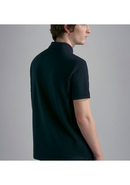 Erkek Pamuklu Polo Yakalı Düğme Kapamalı Kısa Kollu Lacivert Gömlek 24411314-013 fiyatları