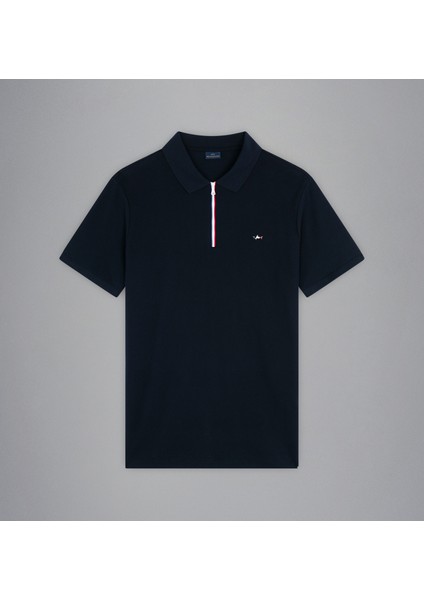 Erkek Pamuklu Polo Yakalı Düğme Kapamalı Kısa Kollu Lacivert Gömlek 24411314-013 indirimleri