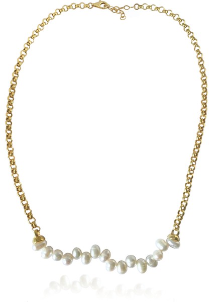 Lely Zincir Inci Kolye