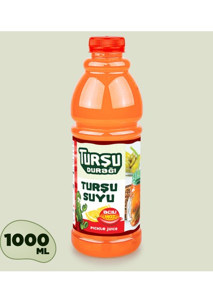 Turşu Durağı Acılı Turşu Suyu - 1l