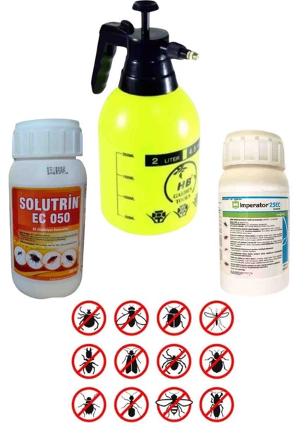 Solutrin Ec 050 250ML/İMPERATOR 25EC 250ML/2LT Pompa Haşere Ilaçları