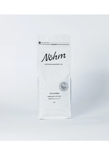 Nohm Coffee Nohm Colombia Öğütülmüş Kahve - 1 KG