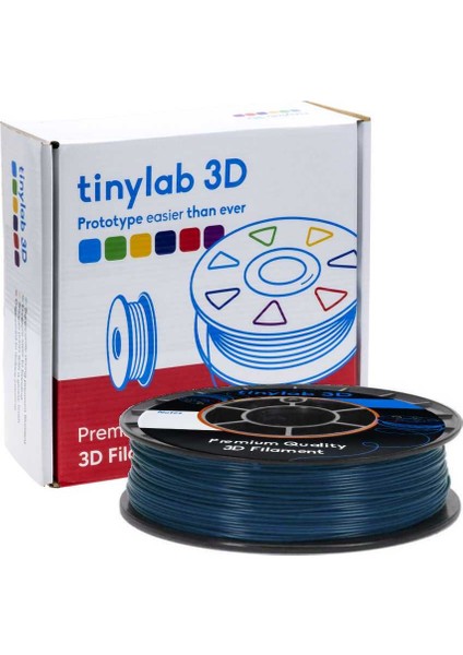 1.75mm 1000gr Koyu Mavi ABS Filament 210-300°C Baskı Sıcaklığı - Yüksek Kalite, Isı Dayanımı, Sorunsuz Yapışma